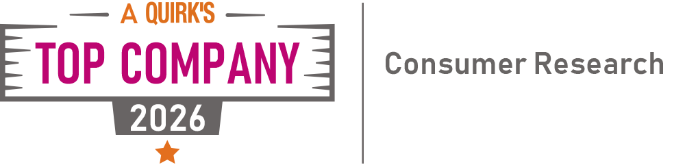 A Quirk's Top Company in Consumer Research